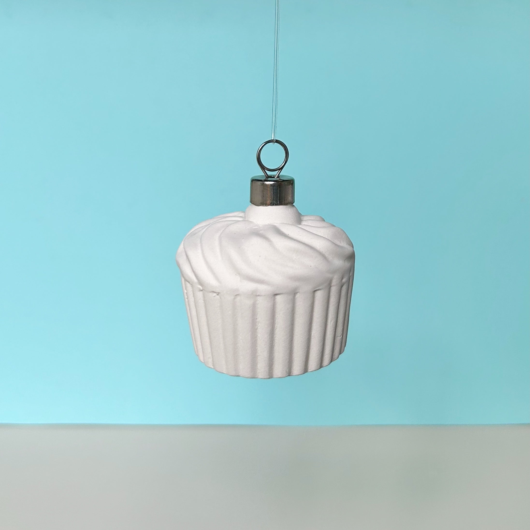 Keramik julepynt - cupcake